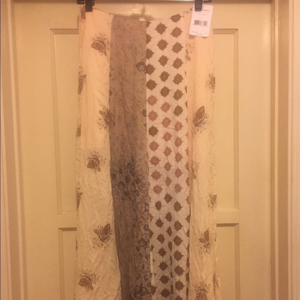 NWT Free People Maxi skirt size 6!